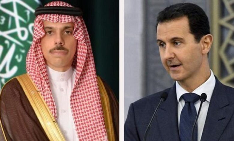 خارجية السعودية بشار الأسد