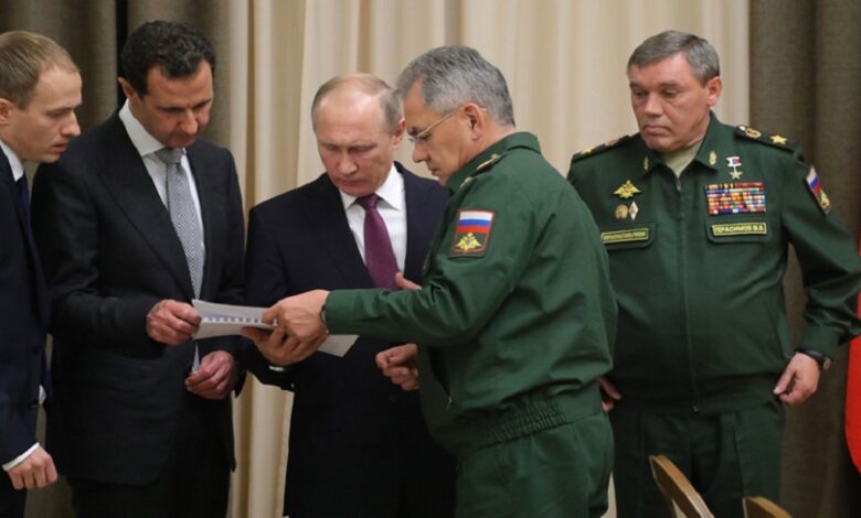 أولويات ونوايا بوتين سوريا