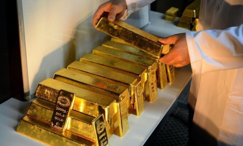 الدول العربية احتياطي الذهب