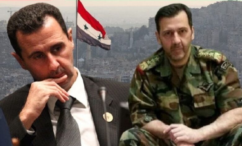 خلافات بين بشار الأسد وشقيقه ماهر