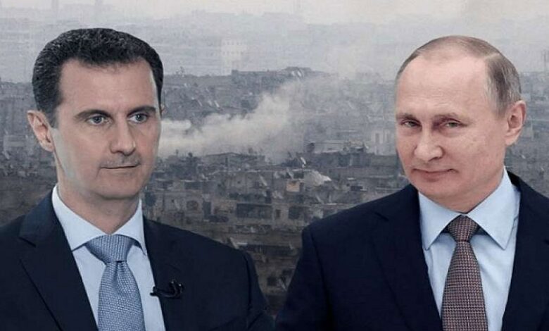 روسيا إنعاش بشار الأسد