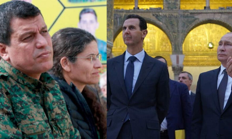 قسد المفاوضات مع الأسد