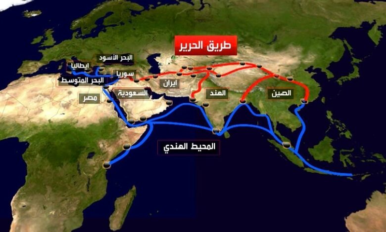 الصين سوريا طريق الحرير
