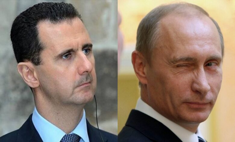 خطة روسية بشار الأسد