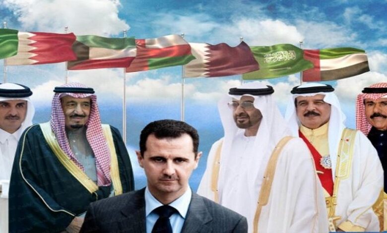 دول الخليج إنذار لبشار الأسد