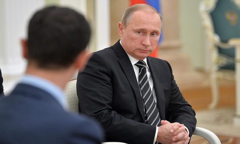 بوتين يصدم بشار الأسد