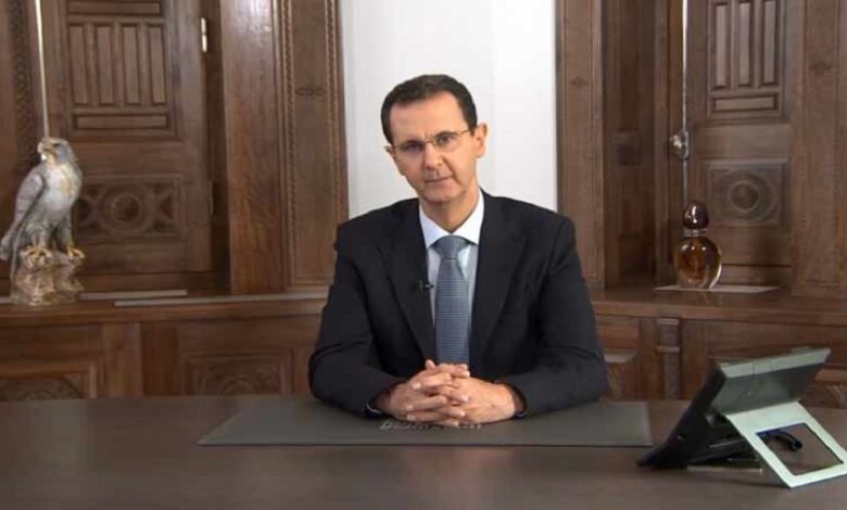 بشار الأسد القصر الجمهوري