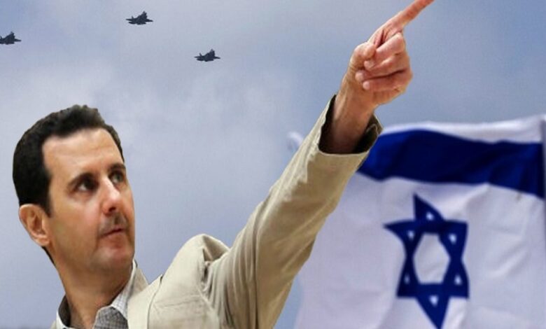 إسرائيل بشار الأسد أمام خيارين