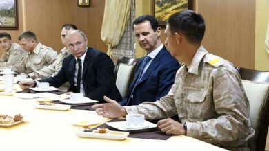 صورة بوتين أمام خيار مطروح على الطاولة بشأن بشار الأسد وأردوغان يلوح بعملية عسكرية جديدة في سوريا