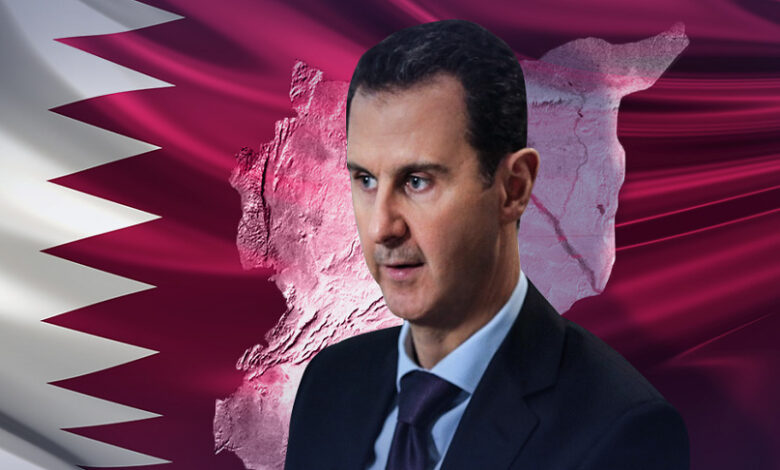 قطر بشار الأسد