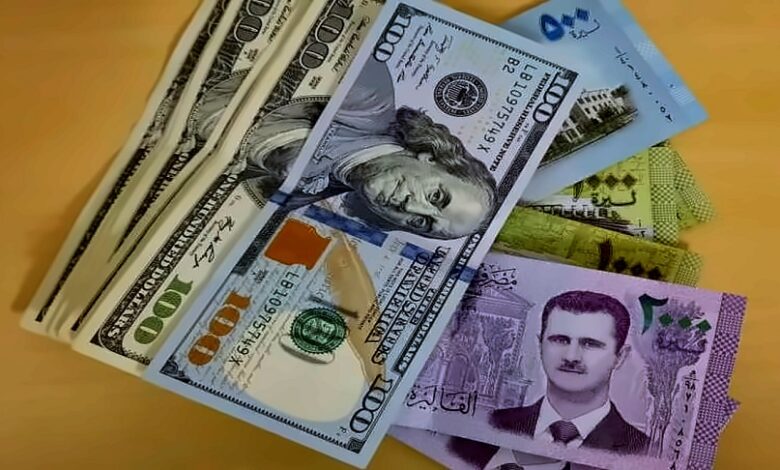 مؤشر الدولار الليرة السورية
