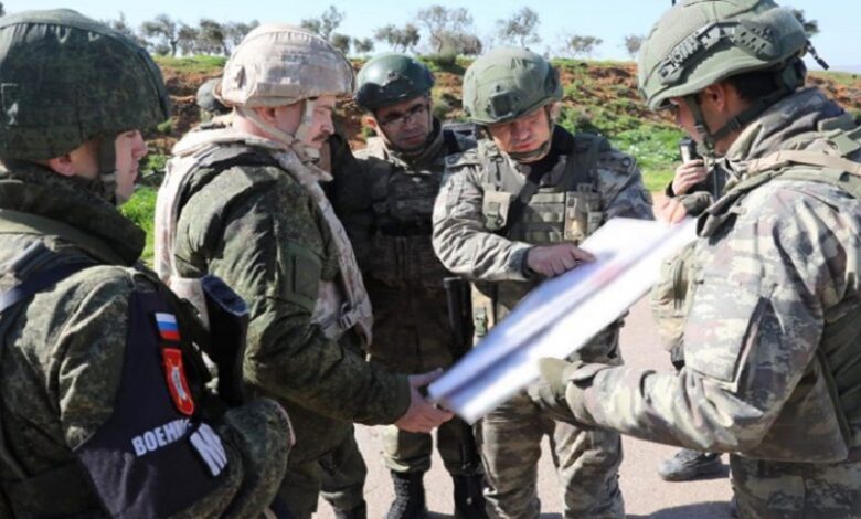 القيادة الروسية تركيا شمال سوريا