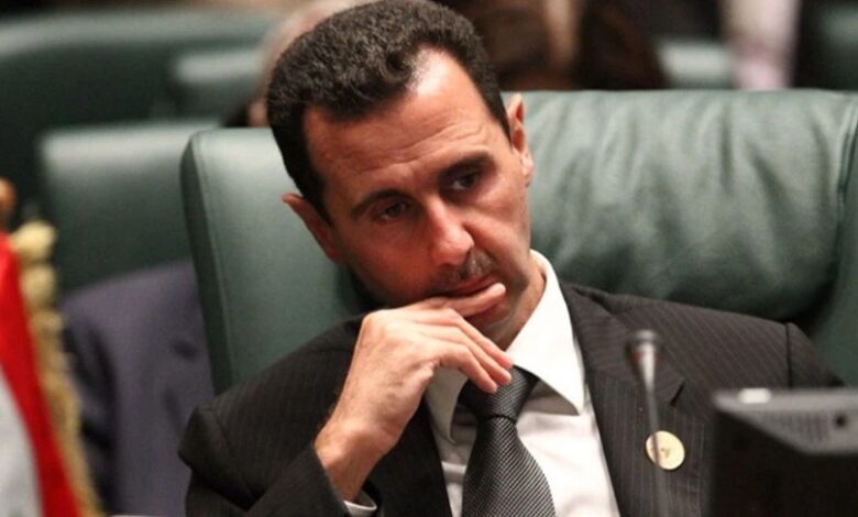 بشار الأسد منفياً