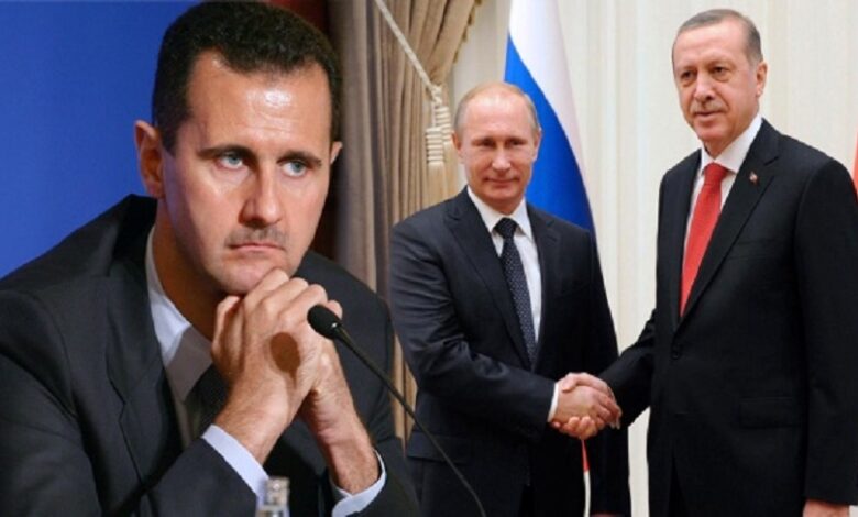 بوتين لأردوغان بشار الأسد