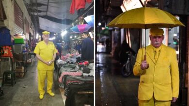 صورة قصة رجل سوريا الأصفر الذي لم يرتدِ سوى اللون الأصفر طوال الـ35 سنة الماضية!