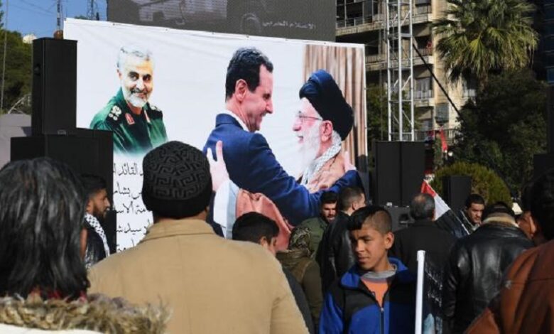 إيران بشار الأسد