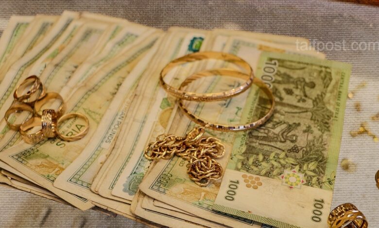 الليرة السورية الدولار الذهب اليوم