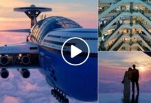 صورة شاب عربي يبتكر فندق طائر عملاق فريد من نوعه بمواصفات أقرب إلى الخيال العلمي (فيديو)