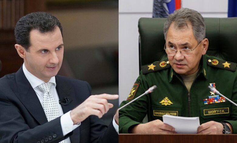 وزير الدفاع الروسي سوريا