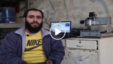 صورة شاب سوري يبدع في التكنولوجيا عبر ابتكار آلة صناعية حديثة مذهلة وفريدة من نوعها (فيديو)