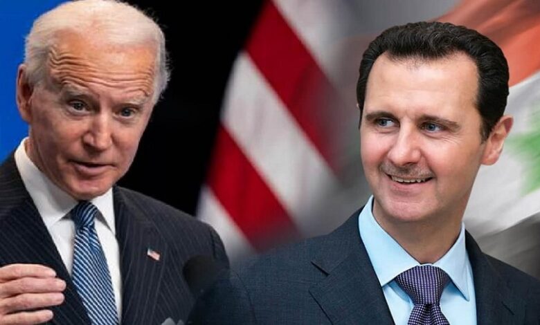 إدارة بايدن وبشار الأسد