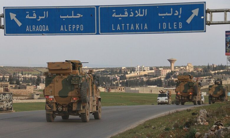 انسحاب القوات التركية إدلب