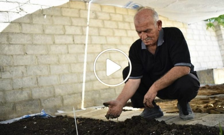 مزارع سوري ابتكار مهنة