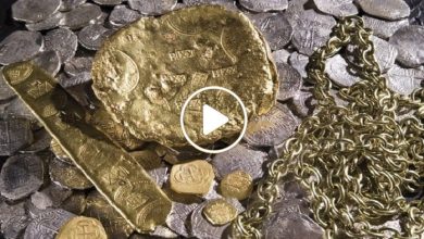 صورة شاب عربي يعثر على كنز من الذهب الخالص والمفـ.ـاجأة في السعر والكمية (فيديو)
