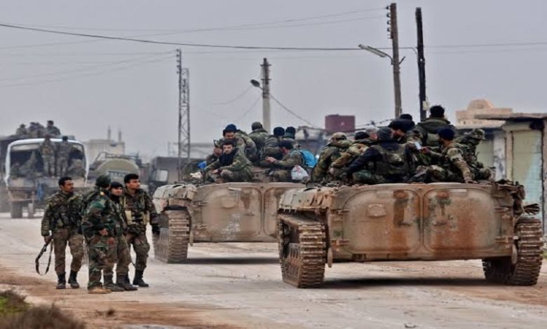 نظام الأسد تعزيزات الشمال السوري