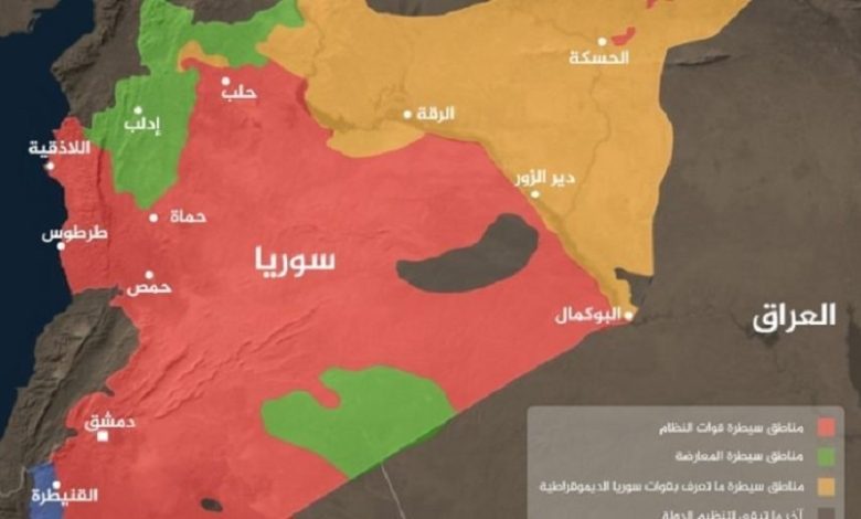 خرائط جديدة في سوريا