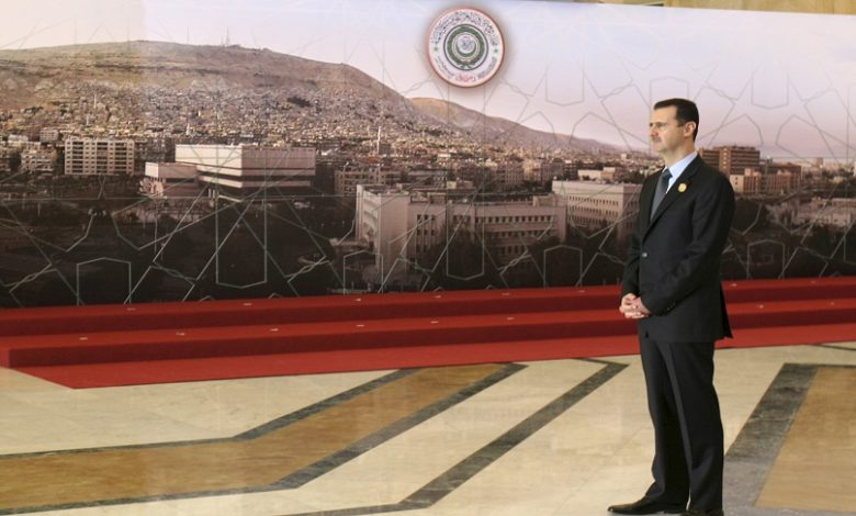 موقف عربي تجاه بشار الأسد