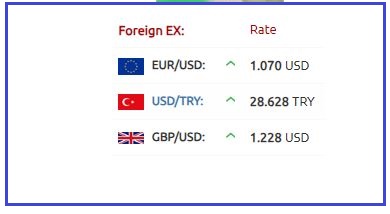 الليرة التركية الدولار 15 نوفمبر 2023