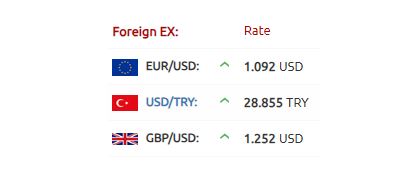 سعر صرف الليرة التركية 24-11-2023