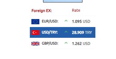سعر صرف الليرة التركية 28-11-2023