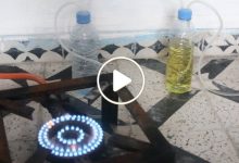 صورة سوري يخترع طريقة غير تقليدية لنقل الغاز الطبيعي لمنزله بشكل شبه مجاني ويعمم التجربة على جيرانه (فيديو)