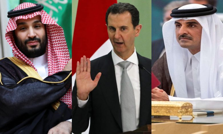 موقف سعودي قطري مشترك بشأن سوريا