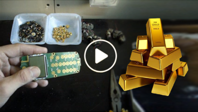 صورة كيفية استخراج الذهب من الأجهزة الإلكترونية القديمة.. إليكم أفضل طريقة (فيديو)