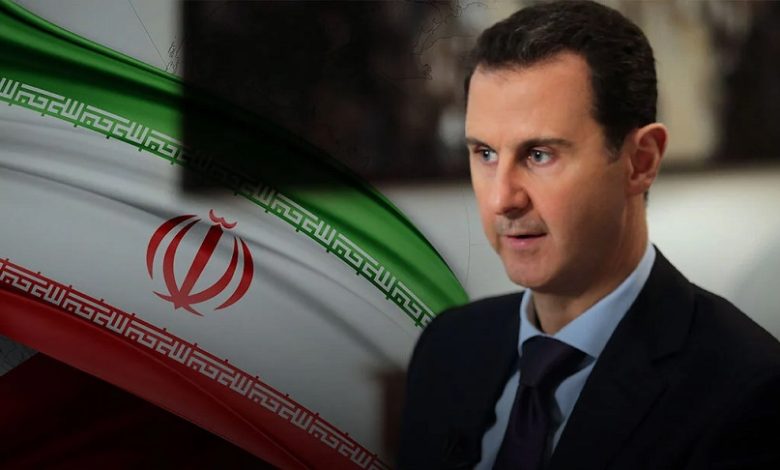 بشار الأسد وإيران