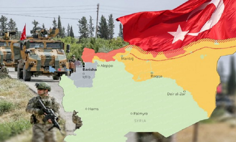 عملية برية تركية شمال سوريا