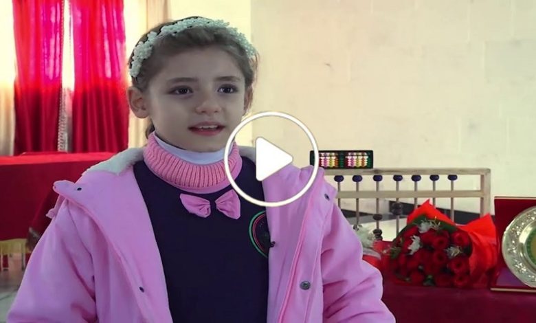 طفلة سورية إدلب إنجاز