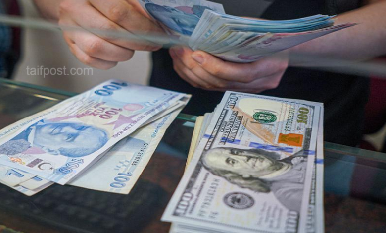 الدولار رقم قياسي الليرة التركية