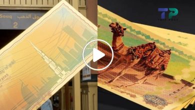 صورة طرح ورقة نقدية مصنوعة من الذهب الخالص في دولة عربية.. كم تبلغ قيمتها وما هو وزنها (فيديو)
